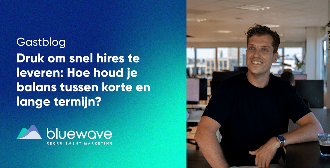 John Olsthoorn - Druk om snel hires te leveren: Hoe houd je balans tussen korte en lange termijn?