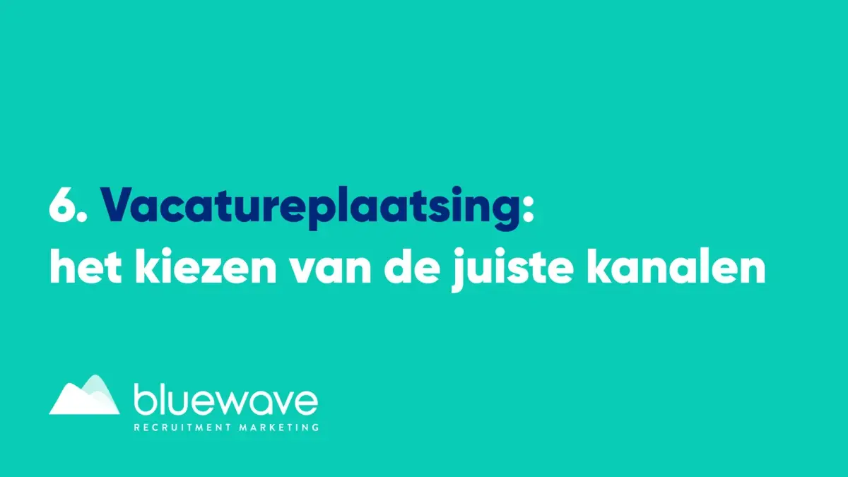 vacatureplaatsing het kiezen van de juiste kanalen